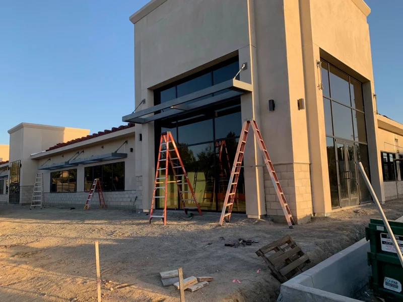 Miscellaneous metal work including stairs guardrails awnings and carports